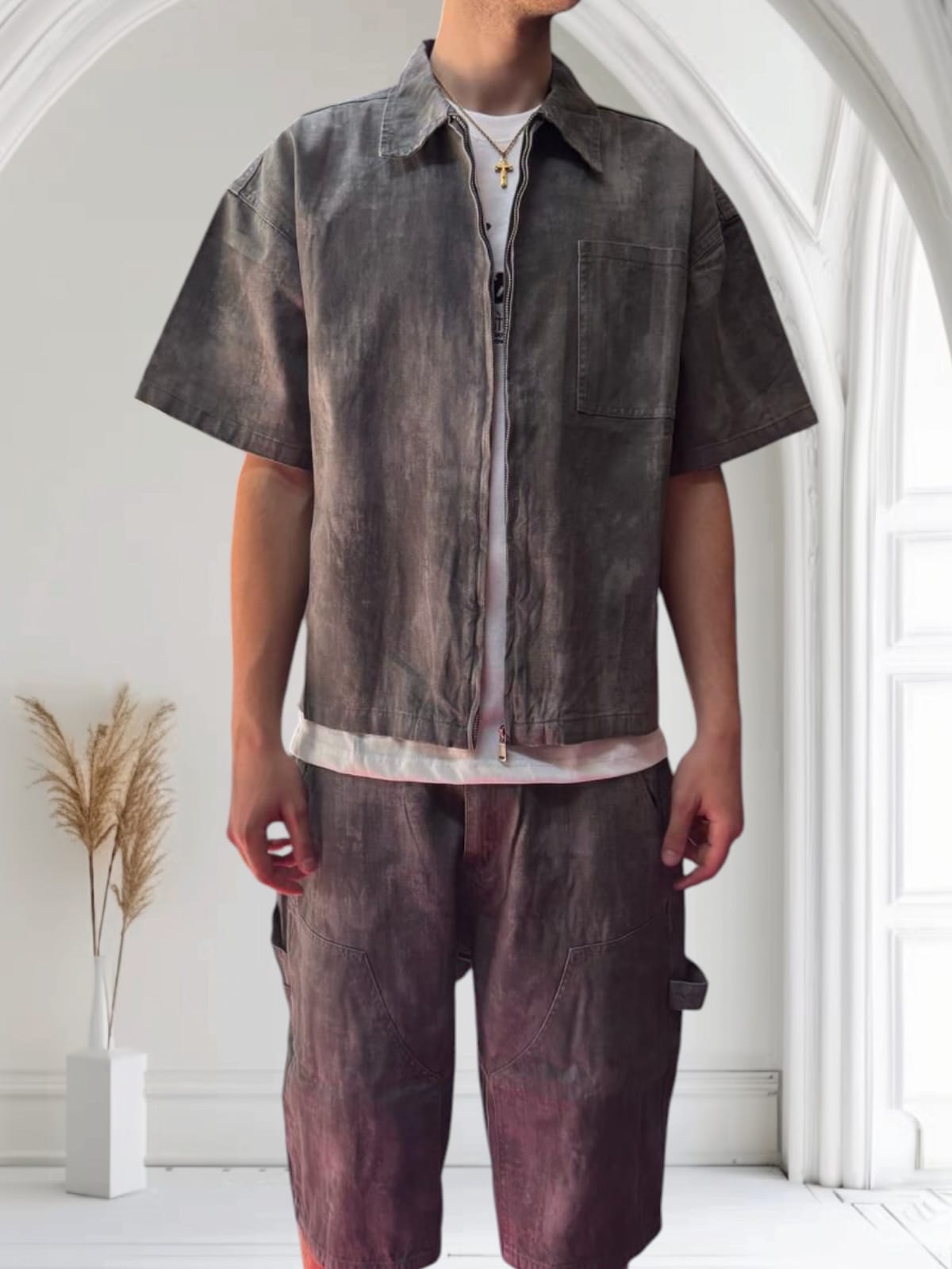 Coordinato Grigio Scuro