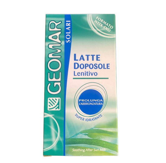 Geomar latte dopo sole